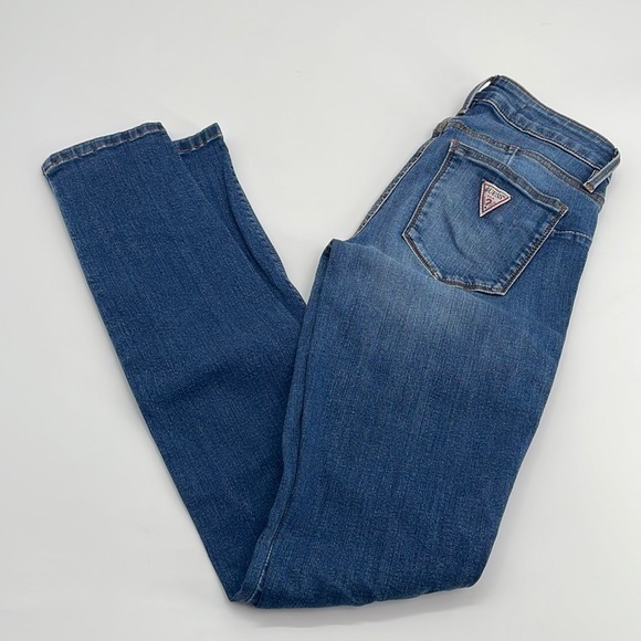 UEC Guess Curve X skinny jeans high rise size 24 - Picture 1 of 7
